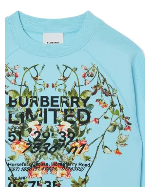 Burberry Kids Montage print クルーネック スウェット - サムネイル4