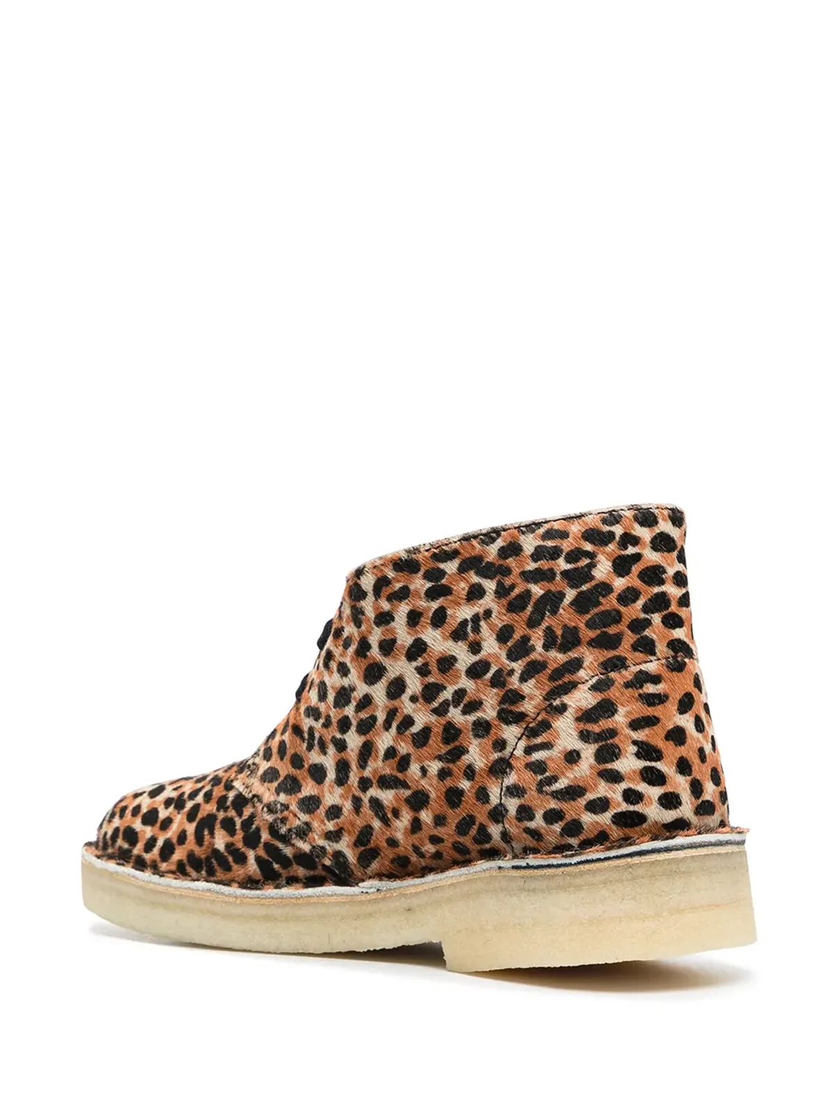 Clarks Originals レオパードプリント デザートブーツ - Brown - 画像3