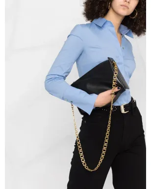 Patrizia Pepe フィットシャツボディスーツ ブルー - サムネイル5