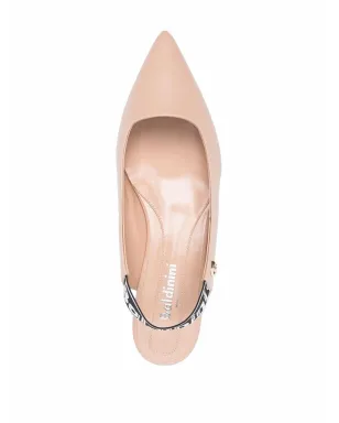 Baldinini スリングバック ポインテッド バレリーナ - サムネイル4