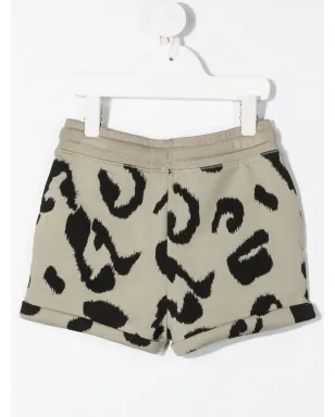 Stella McCartney Kids ヒョウ柄トラックショーツ - サムネイル2