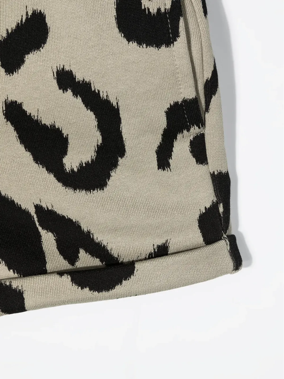 Stella McCartney Kids ヒョウ柄トラックショーツ - 画像3