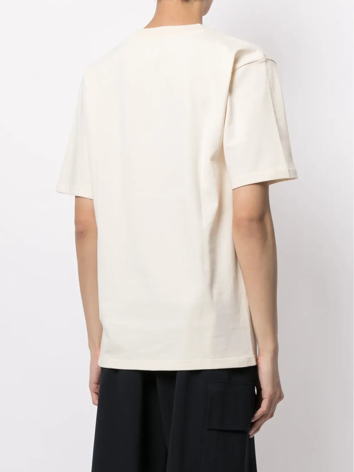 agnès b. 刺繍ロゴプリント Tシャツ - 画像4
