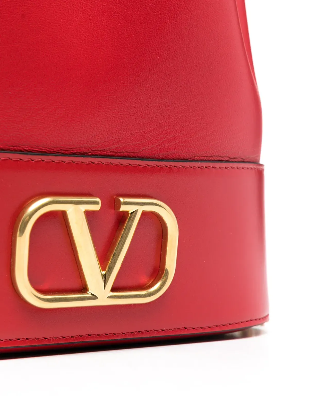 Valentino Garavani VLOGO バケットバッグ - 画像4
