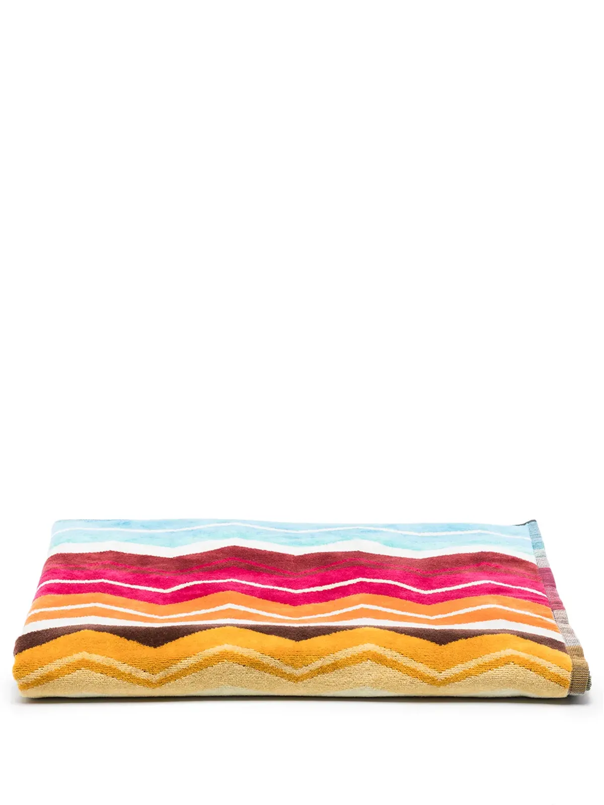 Missoni Home Hugo ジグザグ ビーチタオル - ブルー - 画像2