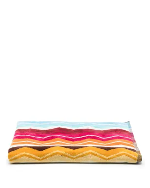 Missoni Home Hugo ジグザグ ビーチタオル - ブルー - サムネイル2