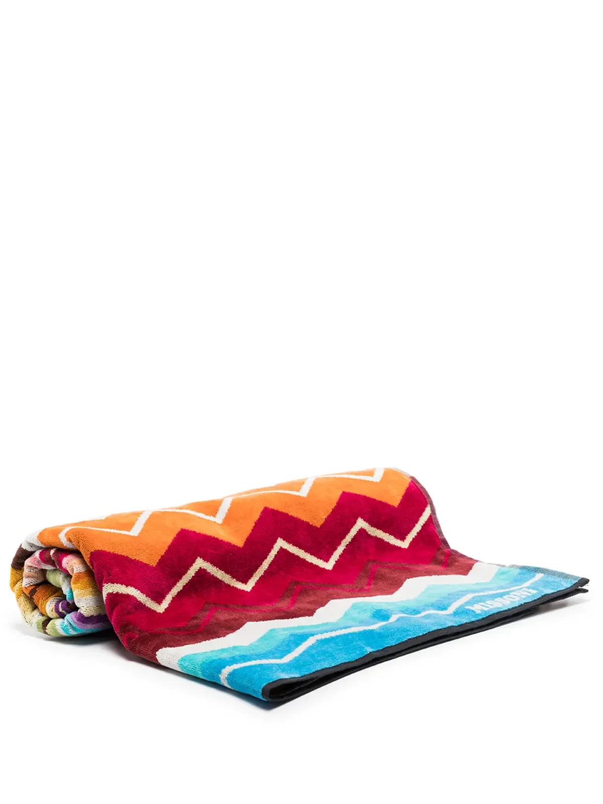 Missoni Home Hugo ジグザグ ビーチタオル - ブルー - 画像4
