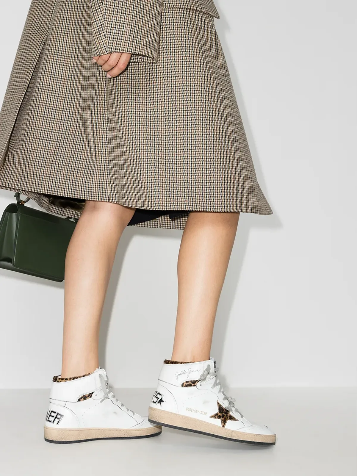 Golden Goose Sky-Star ハイトップスニーカー - 画像3