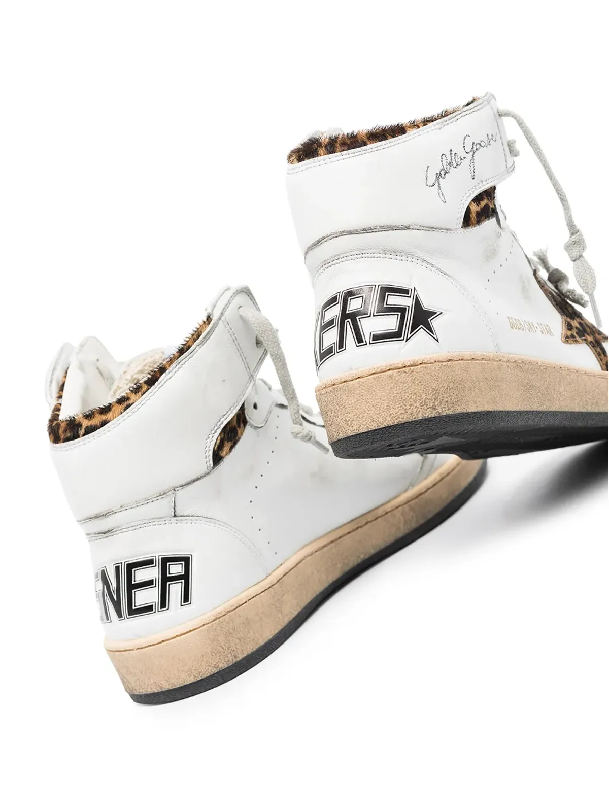 Golden Goose Sky-Star ハイトップスニーカー - 画像4