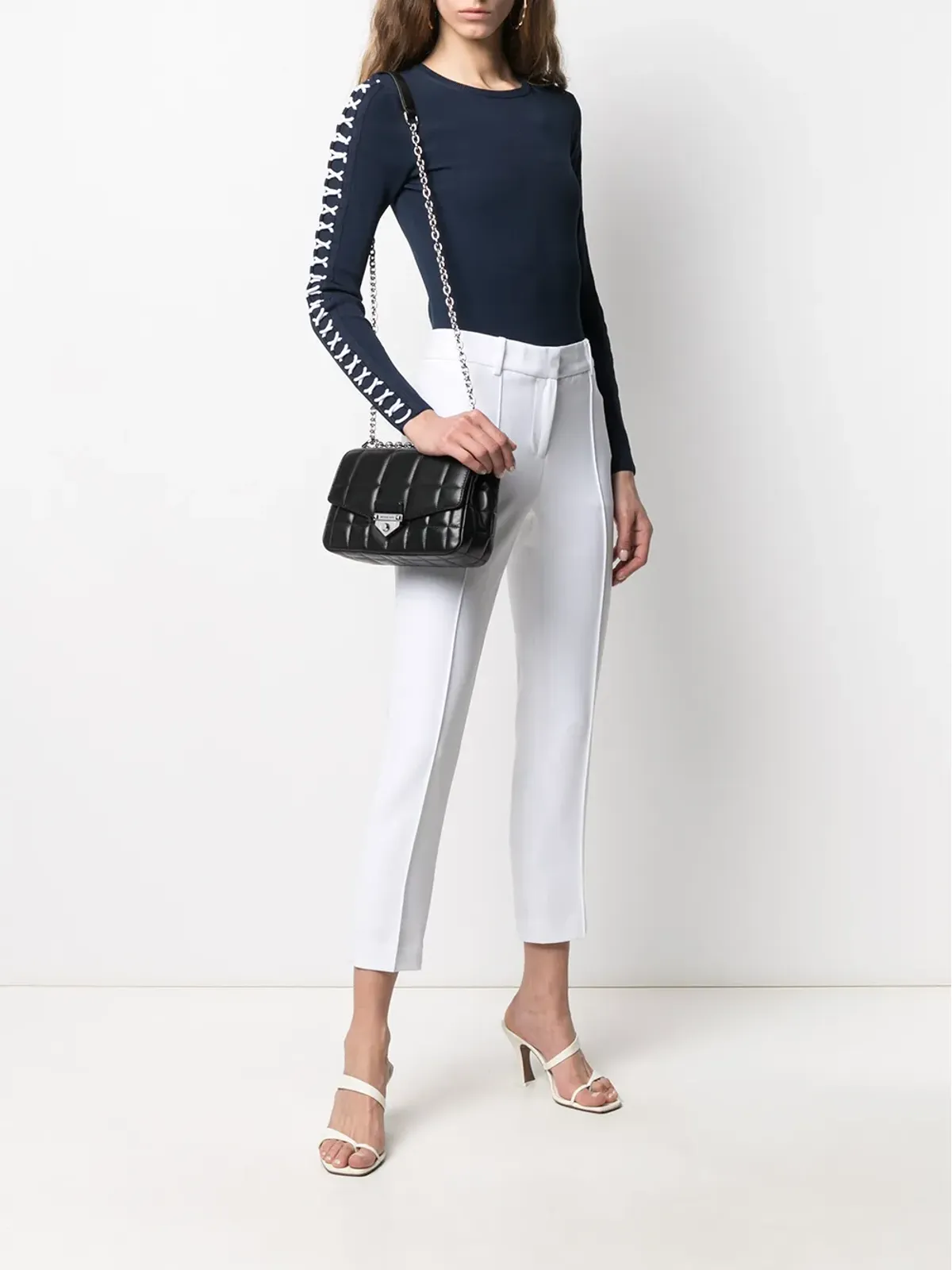 Michael Michael Kors クロップドクレープパンツ - White - 画像2
