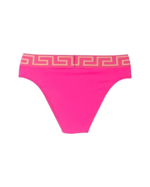 Versace グレカ境界ビキニボトムス - ピンク - サムネイル2