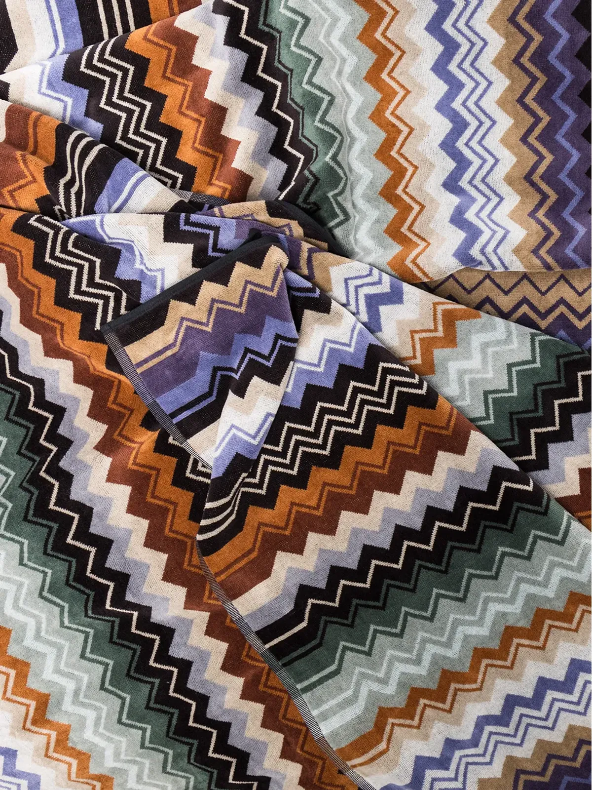 Missoni Home ジアコモ バスタオル セット（5枚） ブルー - 画像2