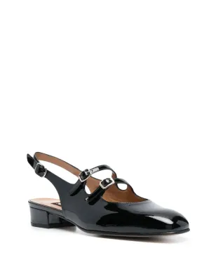Carel Paris ペシェ パテントレザー スリングバックパンプス - サムネイル2
