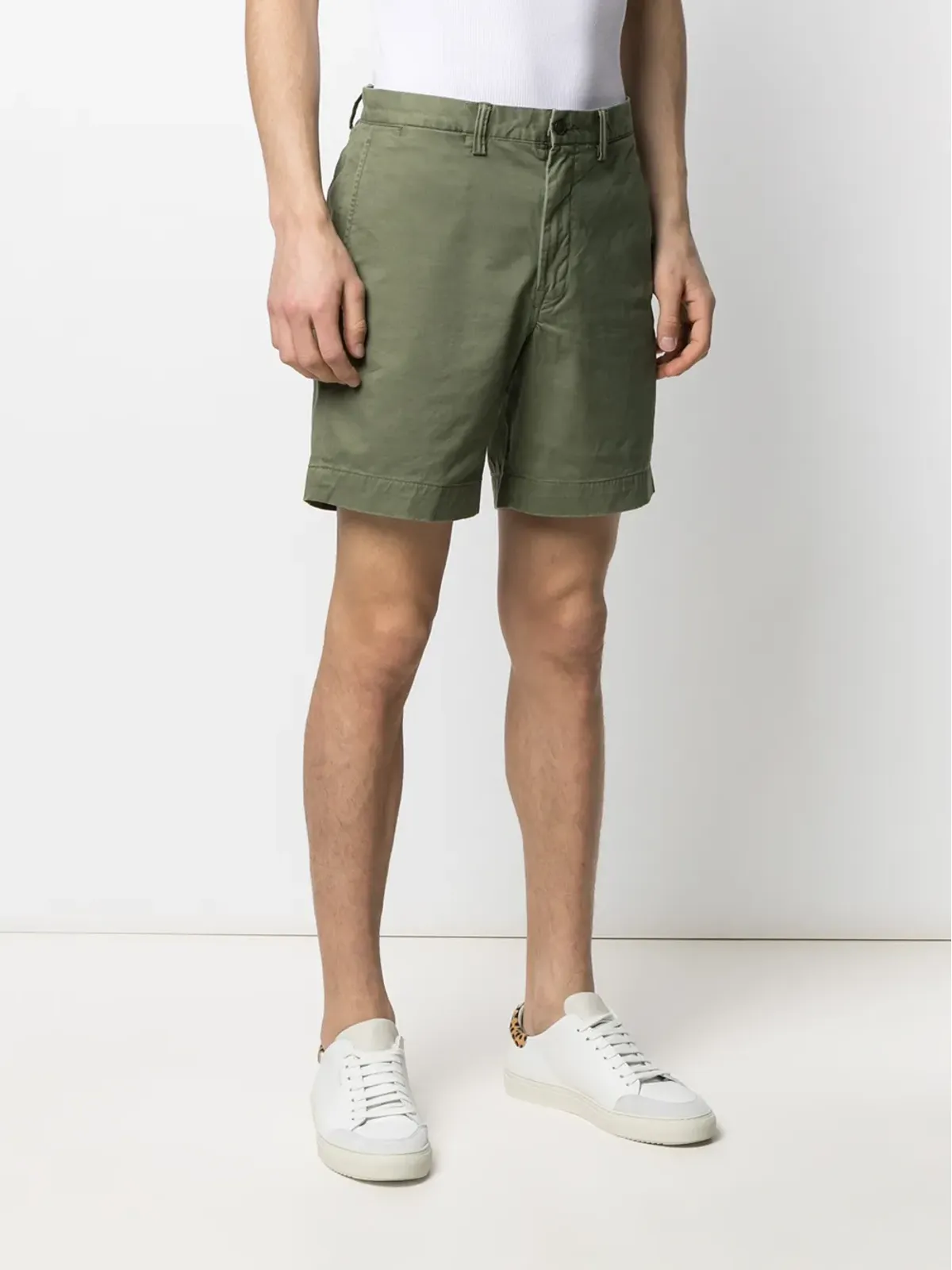 Polo Ralph Lauren ストレートレッグ チノショーツ グリーン - 画像3