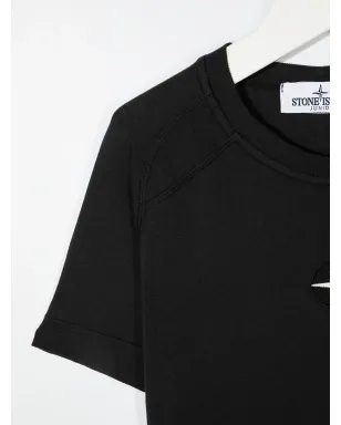 Stone Island Junior ロゴプリント半袖Tシャツ - サムネイル3