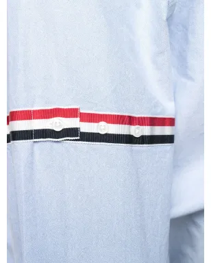 Thom Browne グログランアームバンド オックスフォードシャツ - サムネイル5