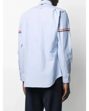 Thom Browne グログランアームバンド オックスフォードシャツ - サムネイル4