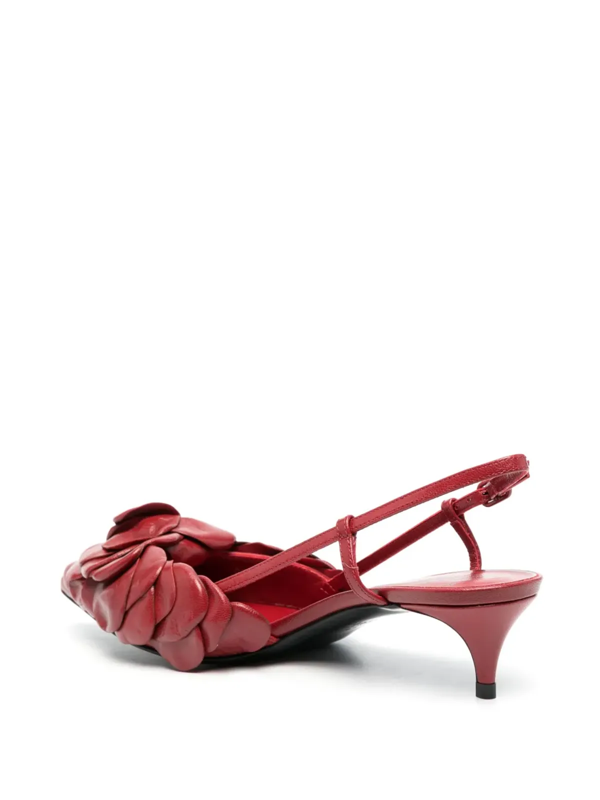 Valentino Garavani ローズエディション スリングバックパンプス - 画像3