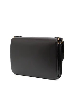 Saint Laurent Le Maillon レザー サッチェル（ブラウン） - サムネイル3