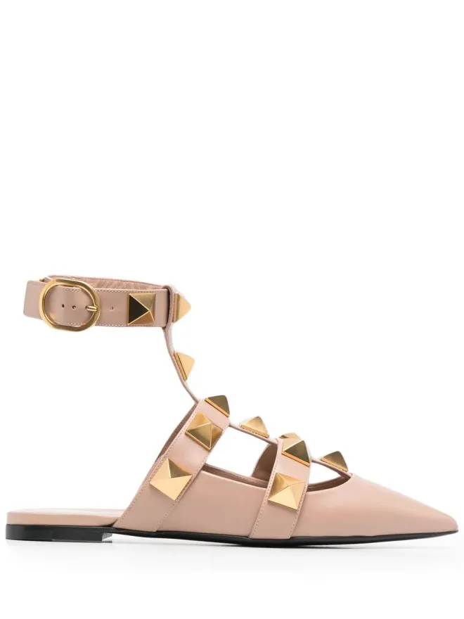 Valentino Garavani Valentino Garavani ローマンスタッド バレリーナシューズの商品画像