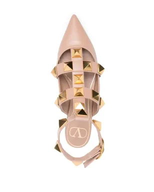 Valentino Garavani ローマンスタッド バレリーナシューズ - サムネイル4