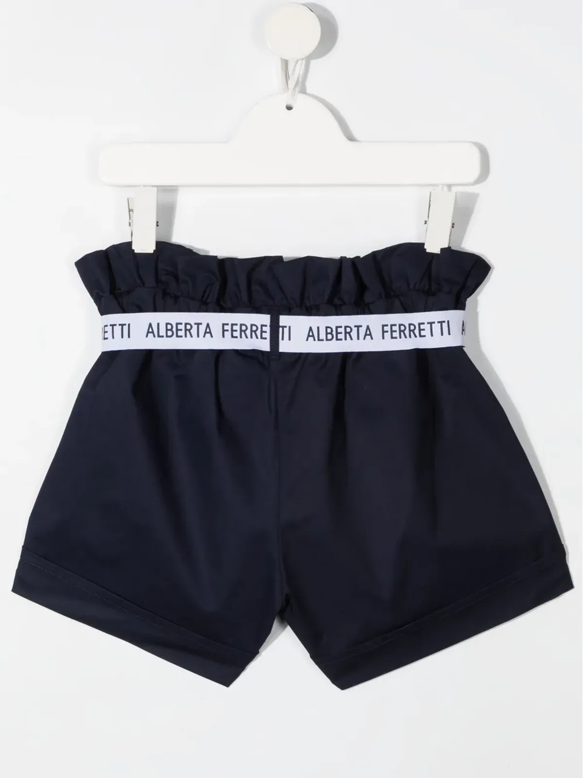 Alberta Ferretti Kids ロゴベルトショーツ - Blue - 画像2