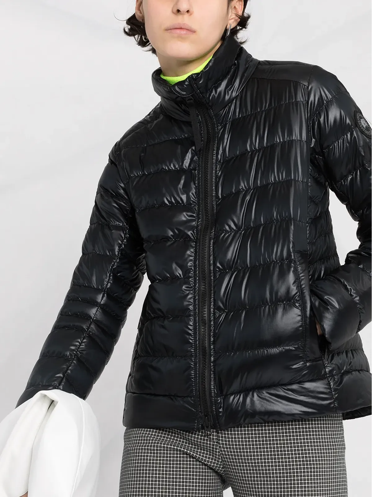 Canada Goose Cypress キルテッド ジップ付き パファージャケット - 画像3