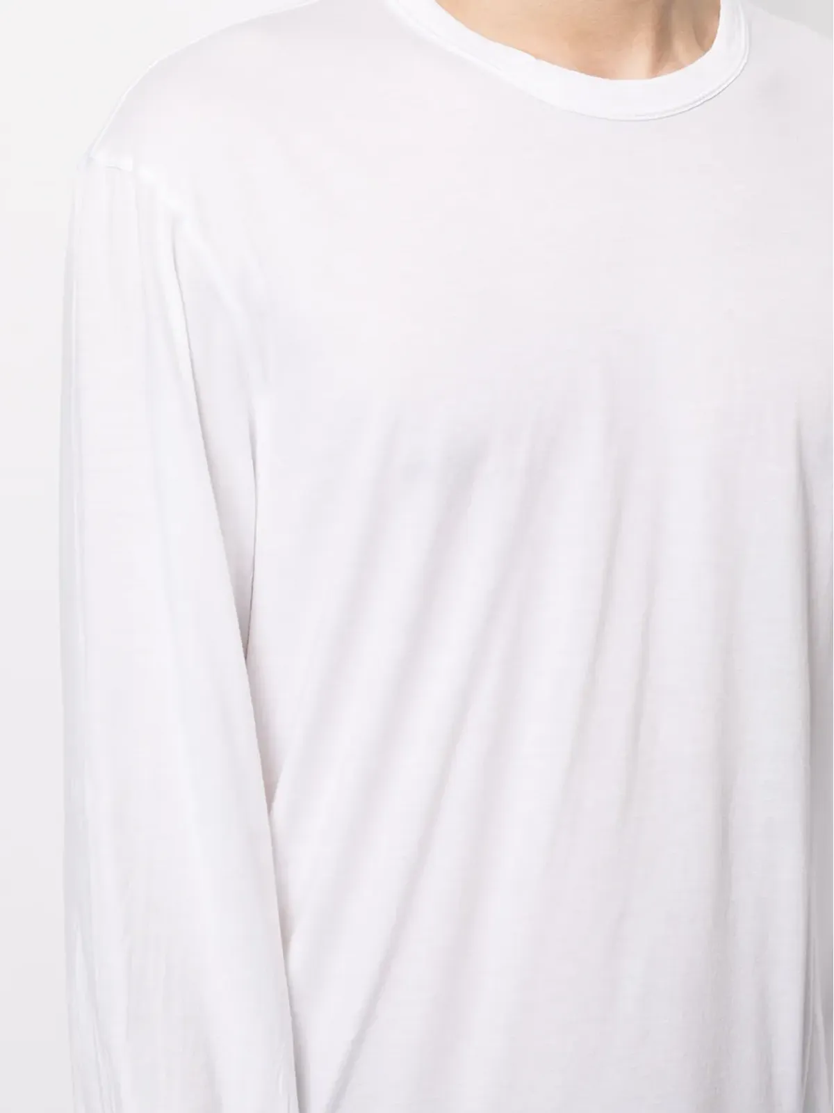 James Perse リュクス・ロータス ジャージー クルーネック トップ - 画像5