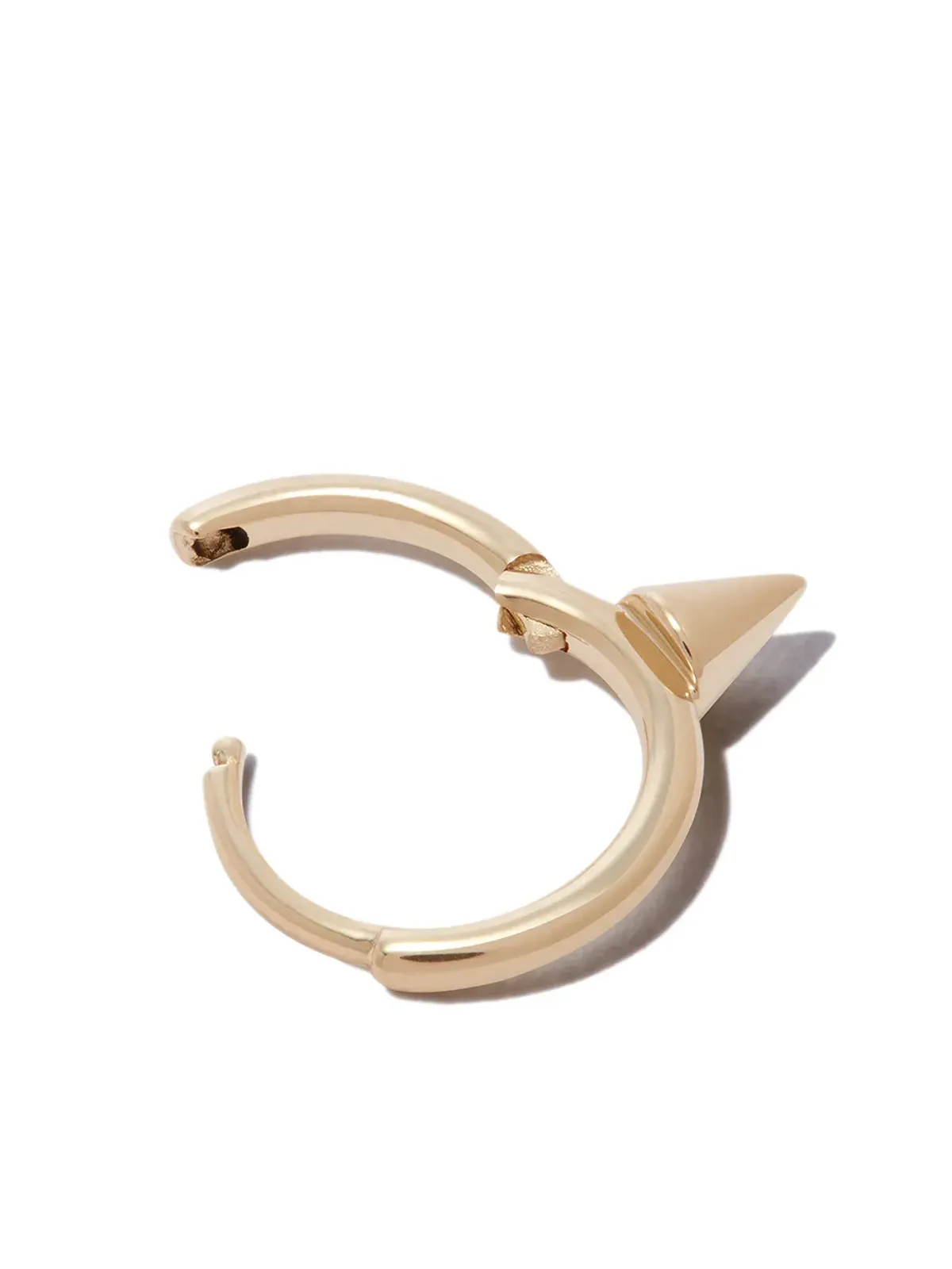 MARIA TASH 18K イエローゴールド ショートスパイク イヤリング - 画像2