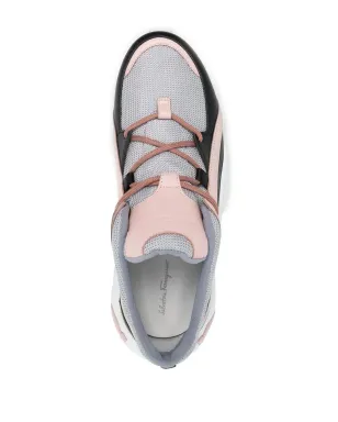 Ferragamo パネルド・ロー・トップスニーカー - サムネイル4