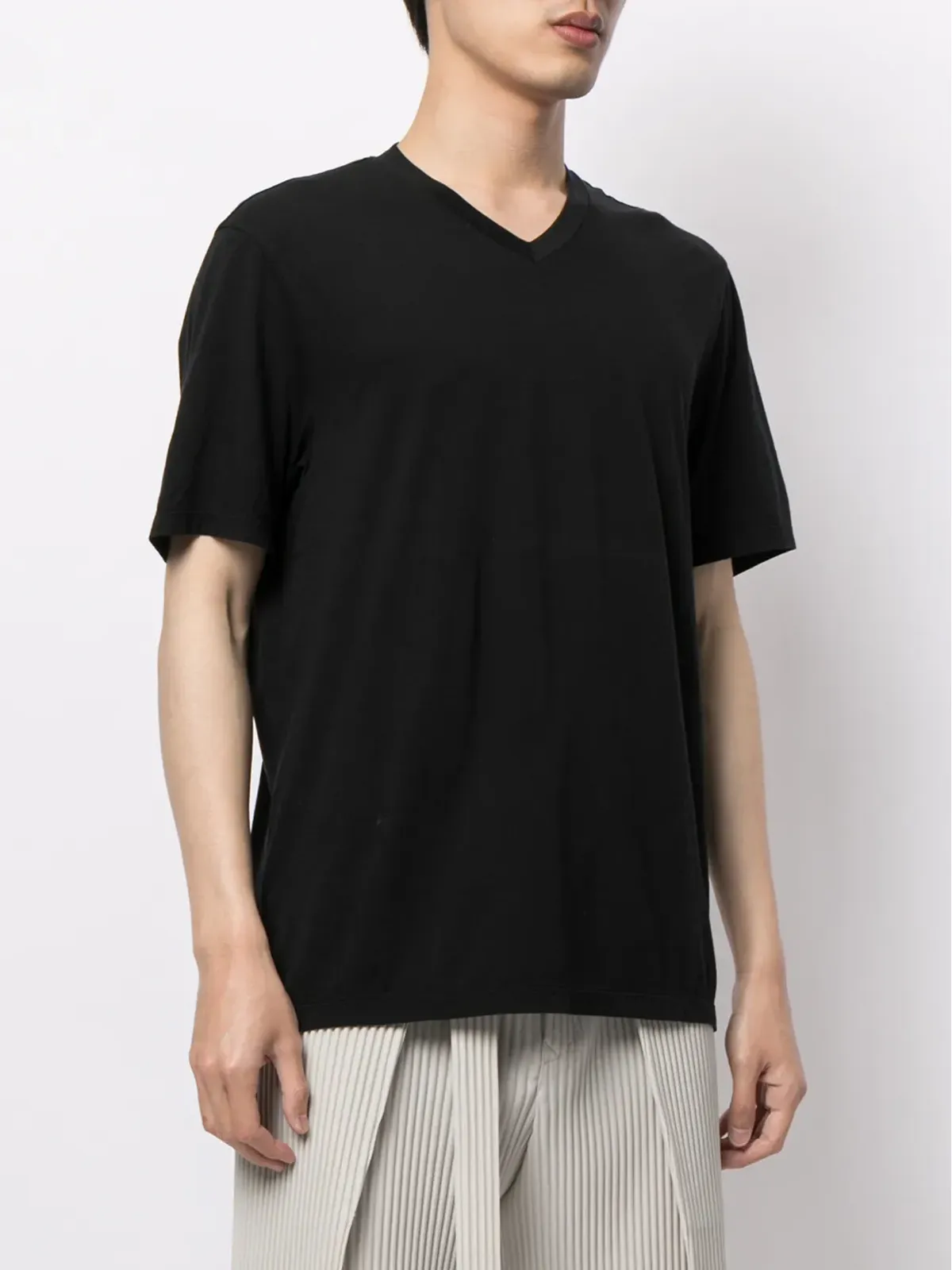 James Perse ロータス Vネック Tシャツ - 画像3