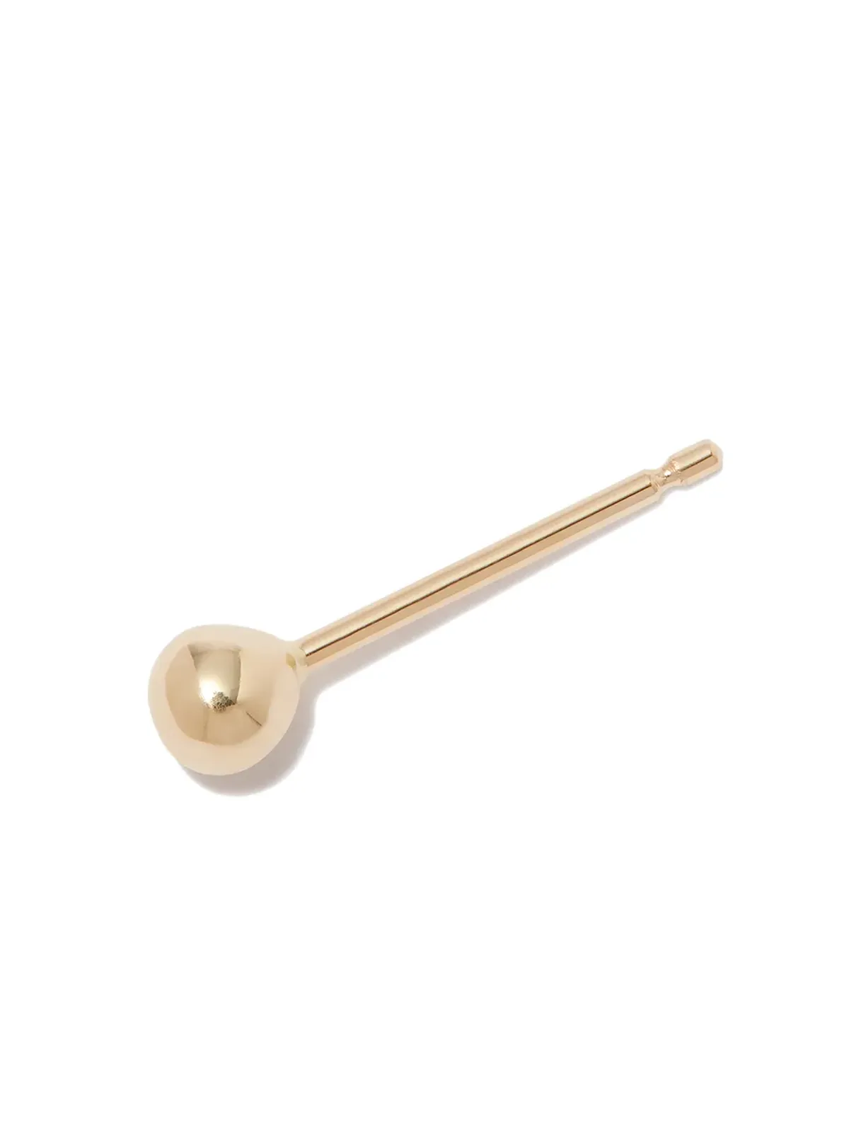 MARIA TASH 18K イエローゴールド ボール型 スタッドピアス - 画像2