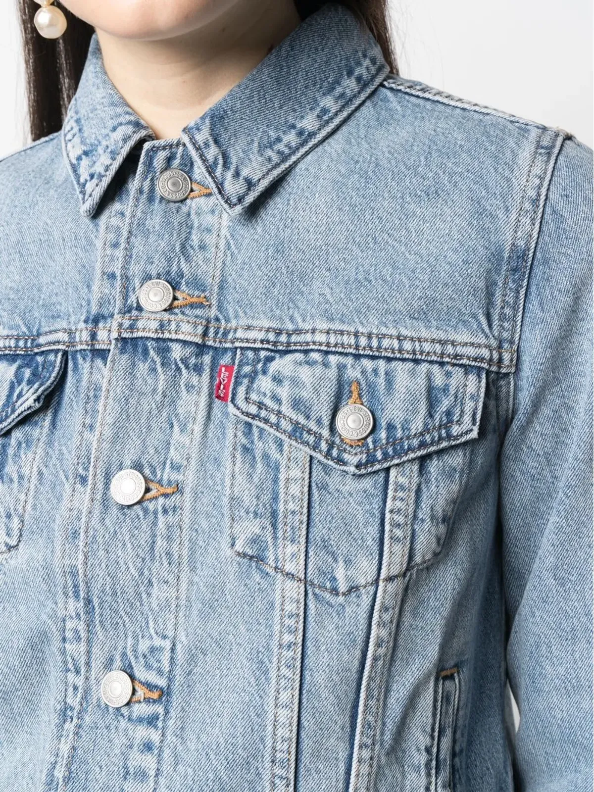 Levi's オリジナル トラッカー デニムジャケット - ブルー - 画像5