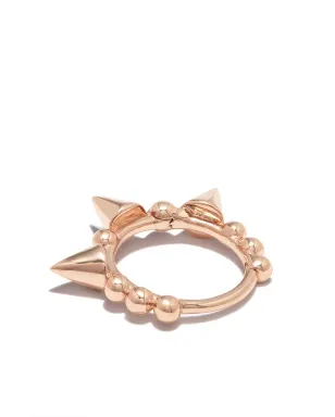 MARIA TASH 18K ローズゴールド トリプルスパイク クリックイヤリング - サムネイル3