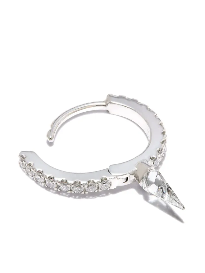 MARIA TASH MARIA TASH 18Kホワイトゴールド 8mm ショートスパイク イヤリングの商品画像