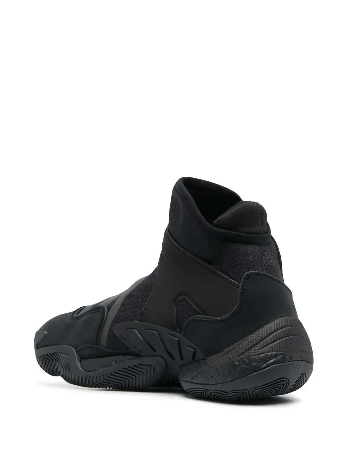 adidas x Pharrell Williams Triple Black ハイトップスニーカー - 画像3