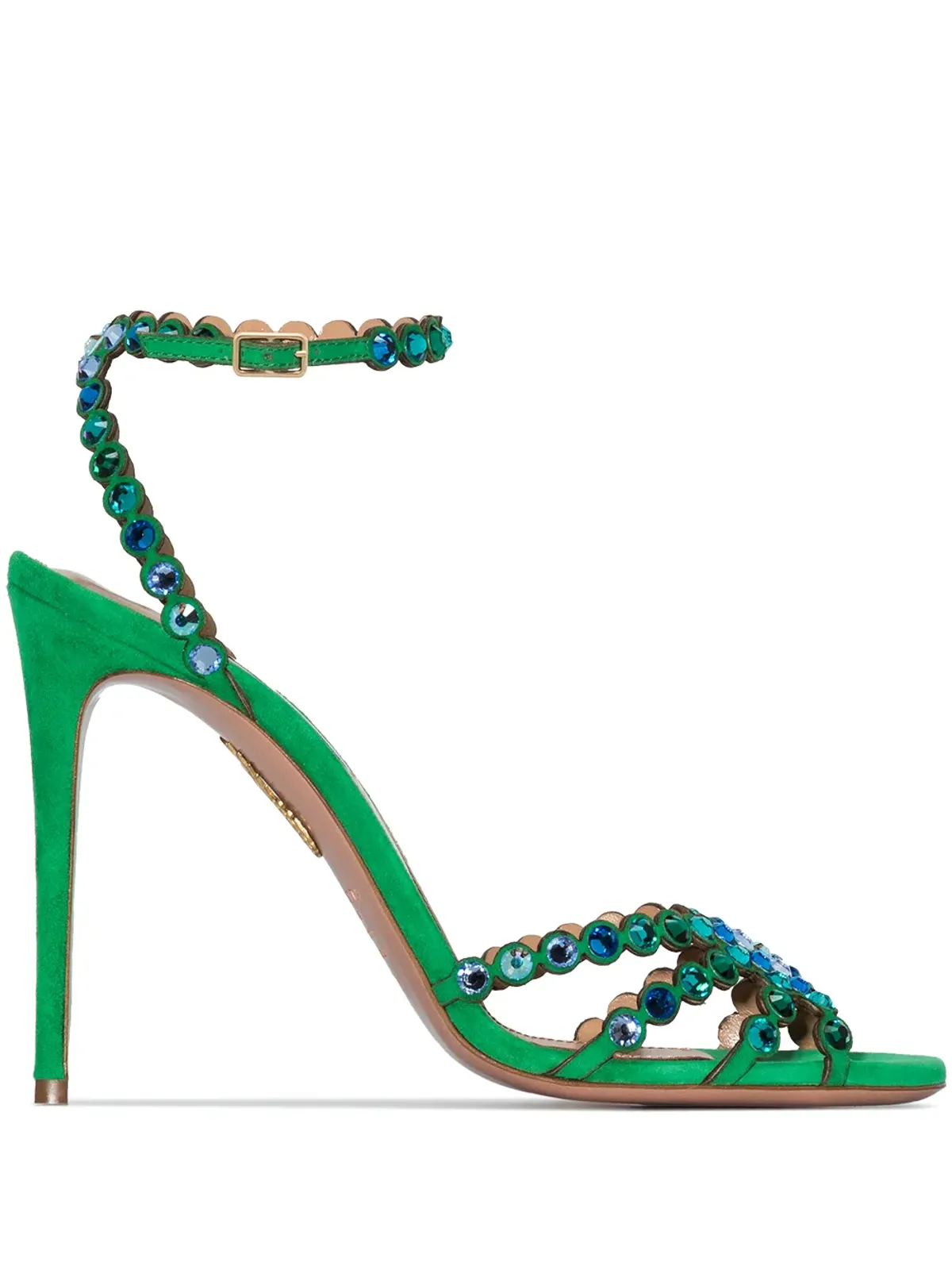 Aquazzura テキーラ スエード サンダル - 画像1