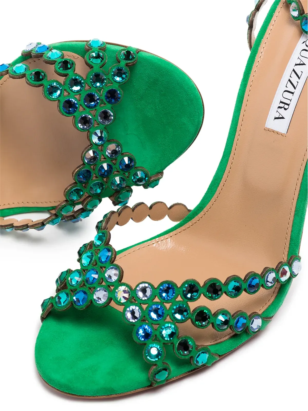 Aquazzura テキーラ スエード サンダル - 画像2