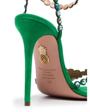 Aquazzura テキーラ スエード サンダル - サムネイル4