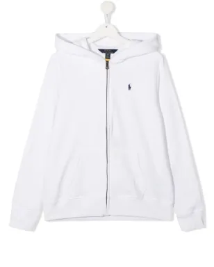 POLO RALPH LAUREN KIDS ロゴ刺繍フード付きパーカー - サムネイル1