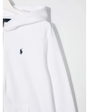 POLO RALPH LAUREN KIDS ロゴ刺繍フード付きパーカー - サムネイル3