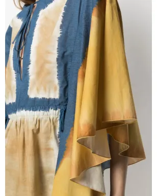 Alberta Ferretti ドレープスリーブ付きコットンチュニック - サムネイル5