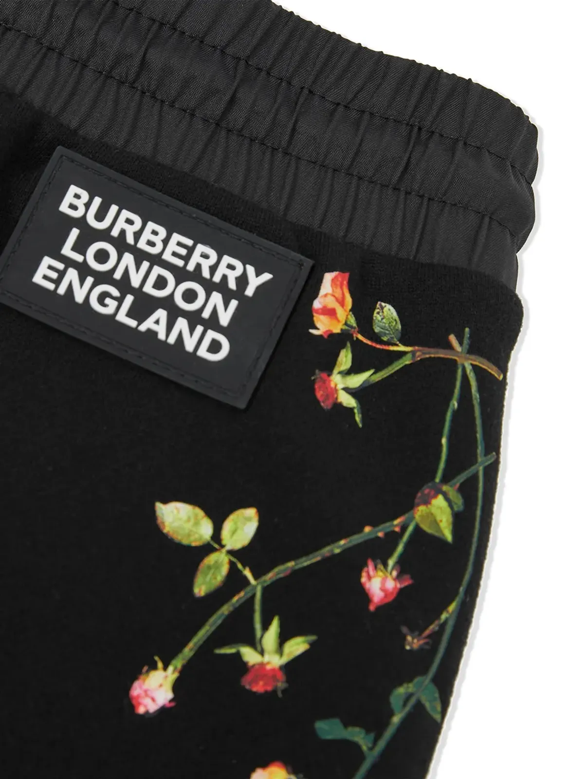 Burberry Kids 花柄プリントショートパンツ - 画像3