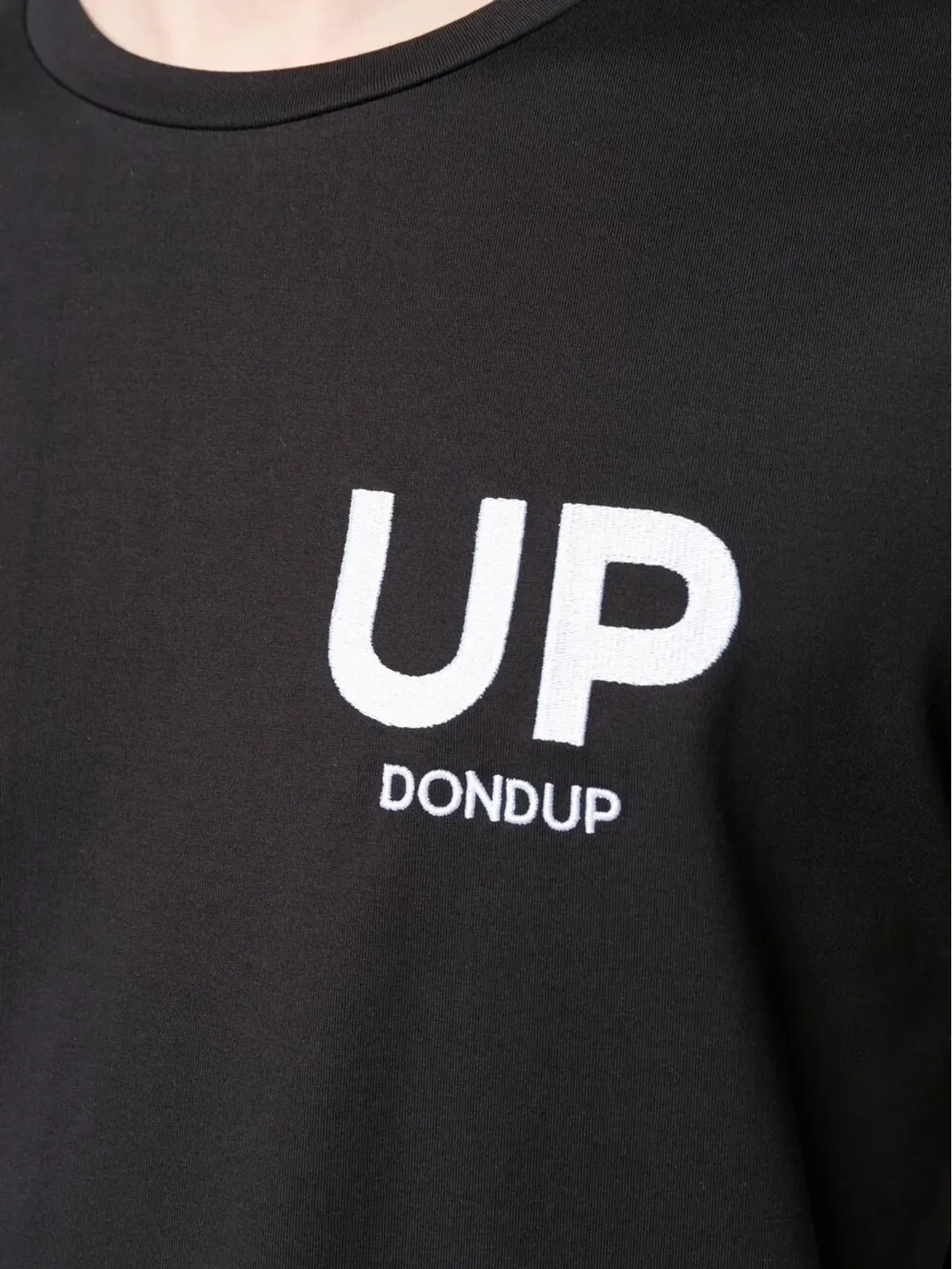 DONDUP ロゴ刺繍 Tシャツ - ブラック - 画像5