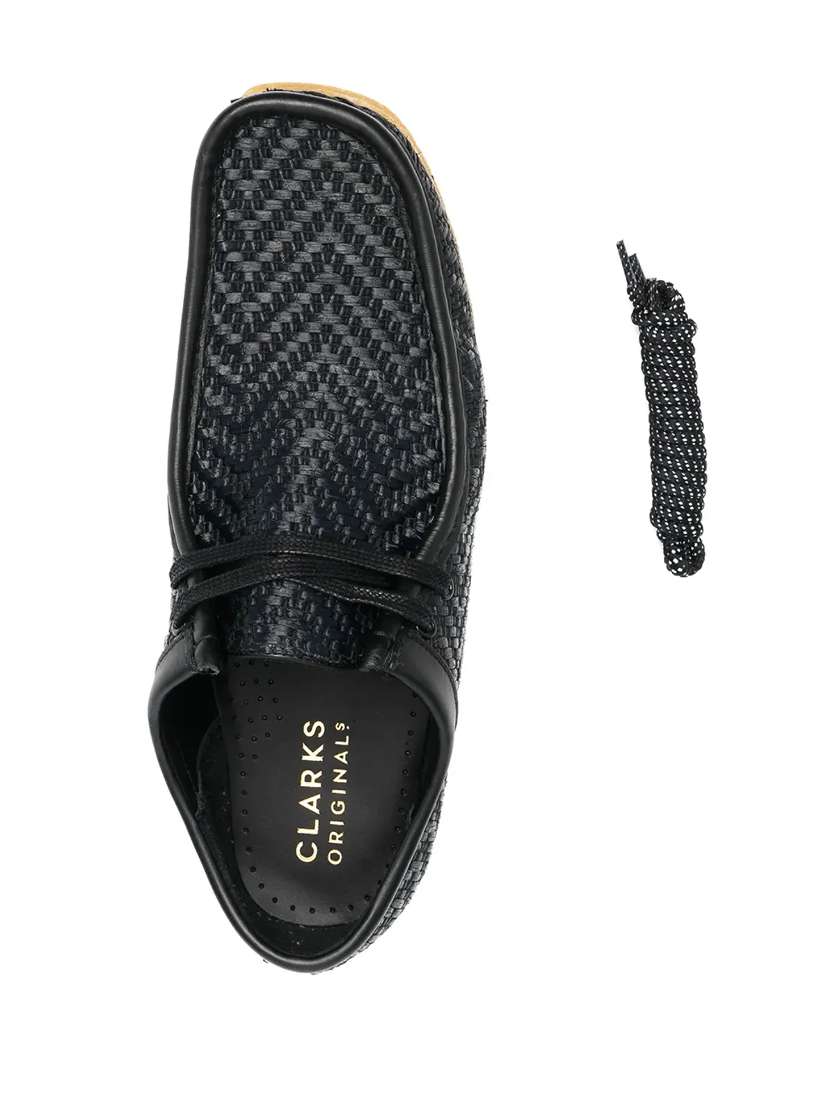 Clarks Originals 編み込みデザインのスリップオンスニーカー - 画像4