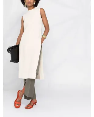 Jil Sander サイドスリット入りニットトップ - サムネイル2