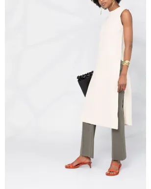 Jil Sander サイドスリット入りニットトップ - サムネイル4