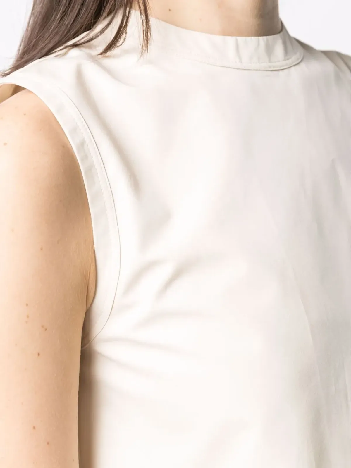 Jil Sander ノースリーブコットントップ - 画像5