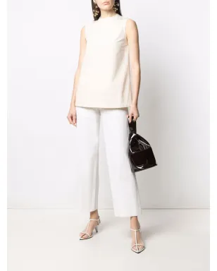 Jil Sander ノースリーブコットントップ - サムネイル2