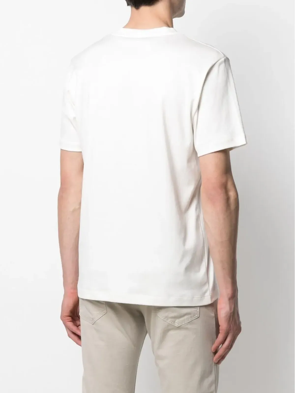 Giorgio Armani ロゴ刺繍 Tシャツ - 画像4